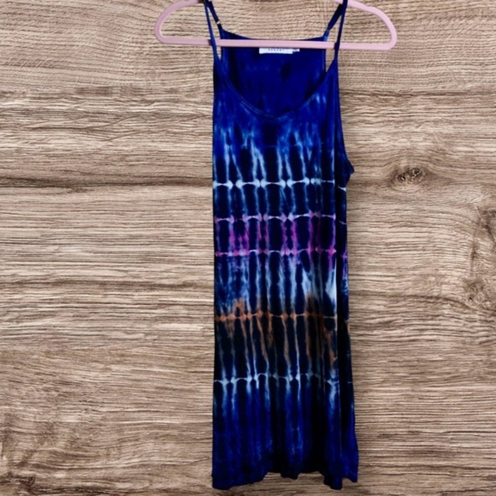 Ingear Resort wear blue tie dye dress. XL